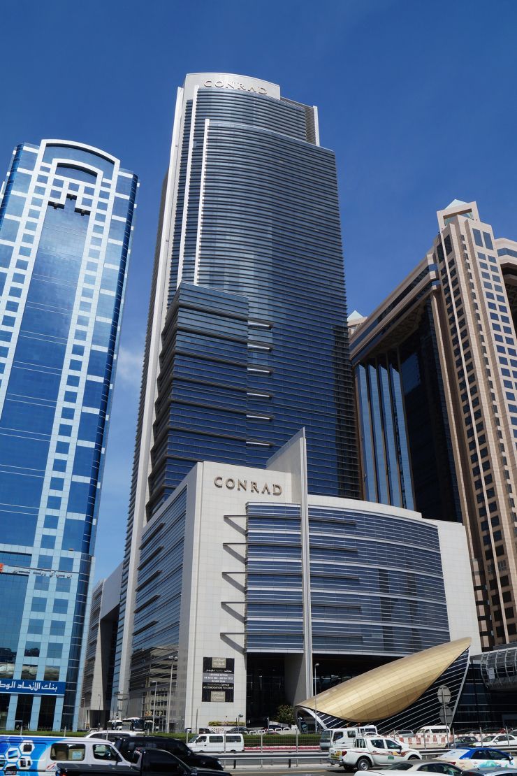 Conrad hotel, Dubai